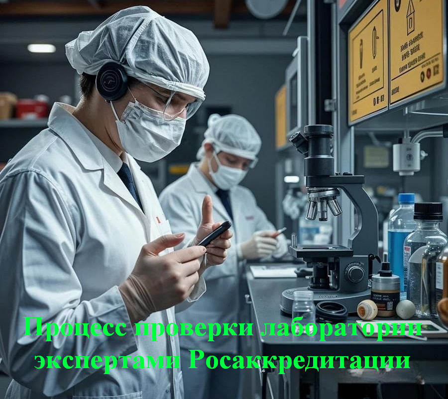 проверка лаборатории экспертами росаккредитации